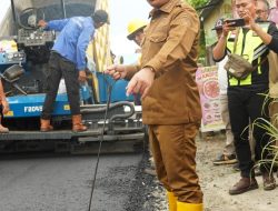 Perbaikan Jalan Ciliwung Lempuing Dihotmix