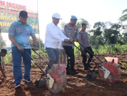 Kapolda Bengkulu Resmikan Program Penanaman Jagung