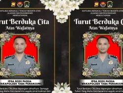 Polisi Bengkulu Meninggal Saat Amankan Arus Mudik